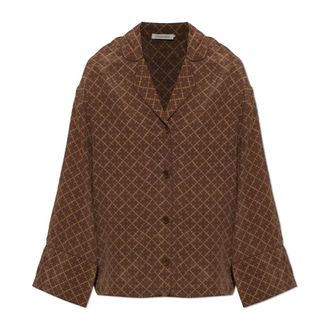 By Malene Birger Margaret Shirt - Dames - Blouses & Shirts - Bruin - Maat: M Zijde