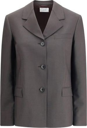 The Row Faelan button-fastening jacket - Brown