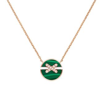 Chaumet Jeux De Liens Harmony Malachite Small Model Pendant Necklace