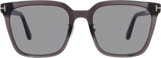 Tom Ford Blue Square Unisex Sunglasses FT1132-K 05V 56