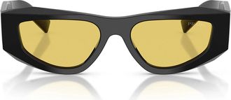 Prada Sunglasses Prb19 S 16 K455 Black/Yellow Men