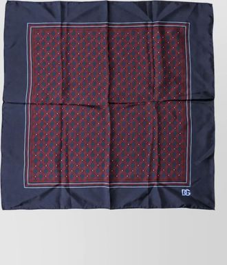 Dolce & Gabbana silk printed square scarf