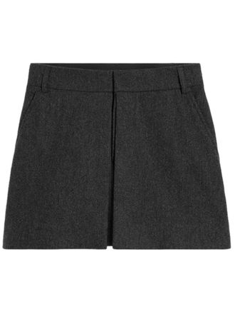 Ami Mini-rok met vlakken - Grijs