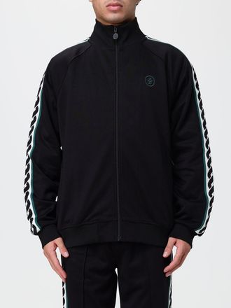 Dr&ocirc;le de Monsieur Dr&ocirc;le de Monsieur Felpa relaxed fit con zip e logo ricamato