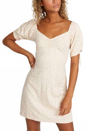 Rvca Lovesong Mini Dress In Primrose