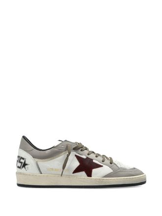 Golden Goose Silk And Nylon Metallic Detail Sneakers