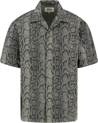 Carhartt Work in Progress Camicia Bottoni Snake Camo