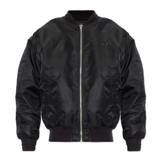 Diesel W-Type-D1 Gewatteerde Jas - Heren - Bomber jackets - Zwart - M - Jassen