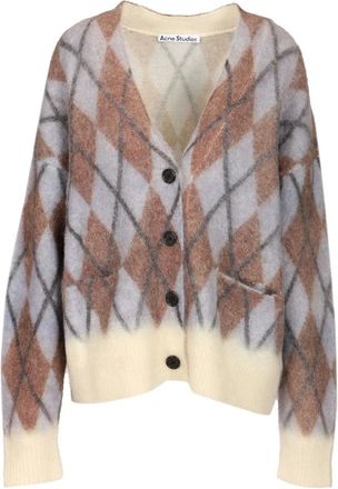 Acne Studios Mohair Cardigan - female - Acne Studios - Cardigans - Multicolor - XS - Knitwear