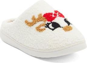 Mia Cozi Slipper in Bow Reindeer at Nordstrom Rack, Size 10