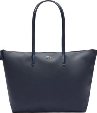 Lacoste Concept Large Zip Tote - Heren - Shoppers - Blauw - ONE Size - Polyester - Tassen