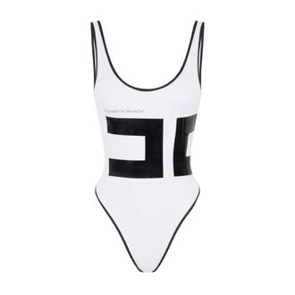 Elisabetta Franchi One-piece, female, White, Size: XS Stylish One-Piece Jumpsuit