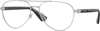 Burberry Optical Frame - Heren - Brillen - Grijs - 57 MM - Accessoires