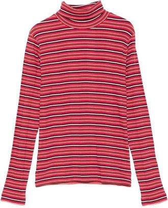Dries Van Noten Striped Roll-neck Sweater