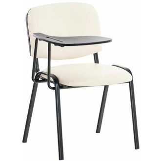Clp silla conferencia Ken con mesa plegable Crema