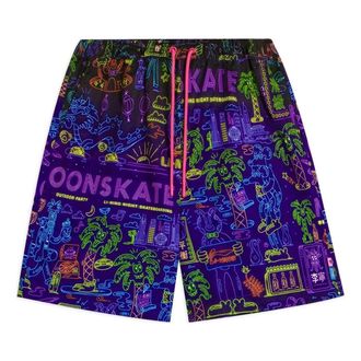 Li-Ning x Steven Harrington All-Over Print Shorts Multi-Color AKSSB45-1