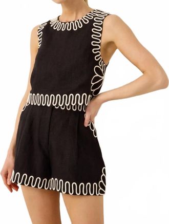 Marie Oliver Blanche Short In Outline