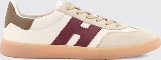Hogan Sneakers Cool in pelle e suede con logo H e suola dentellata