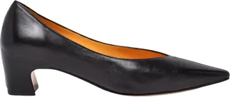 Mara Bini Schoenen, Dames, Zwart, 37 1/2 EU, Leer, Decollet&egrave;