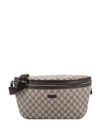 Gucci Courrier Zip GG Coated Canvas with Applique belt bag - Marrone