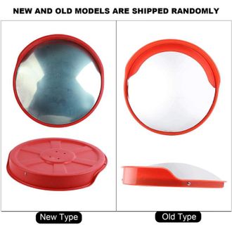 OEM Espejo Reflector Gran Angular Para Tr&aacute;fico Rodado Exterior Con Protecci&oacute;n Contra La Lluvia, Espejo De Tr&aacute;fico De 45 Cm, Profesional, Resistente A La I