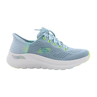 Skechers Sneakers, female, Blue, 3 UK, Stylish Sneaker with Antipasta Detailing