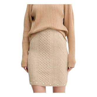 Twinset Mujer, Faldas, Beige, Talla: S