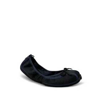 Balenciaga Bow-detail Panelled Ballet Flats