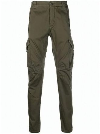 C.P. Company Utilitarian Straight Pants With Cargo Pockets