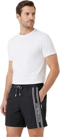 Emporio Armani herenbadpak met adelaarmotief