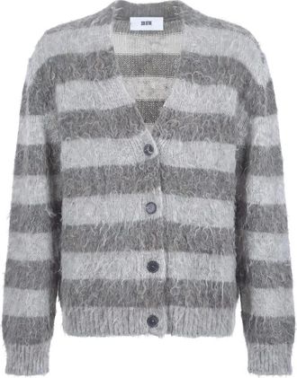 SOLOTRE Cardigans - Dames - Vesten - Grijs - M - Truien & Vesten
