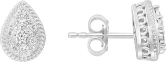 Effy Diamond Earrings in Silver/Diamond at Nordstrom Rack