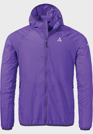 Sch&ouml;ffel Outdoorjacke SCH&Ouml;FFEL Hiking Jacket Style Wutach MNS, Herren, Gr. 48, lila (3805, lila), Oberstoff: 100% Nylon, regular fit, hoch geschlossener Aussch