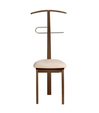 HERDASA Gal&aacute;n 364 Con Asiento Herrajes Cromado Satinado Lacado En Nogal, 108 Cm(alto)46 Cm(ancho)44 Cm(largo)