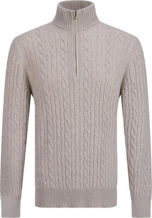 Loro Piana Maglione Treccia - Toni neutri
