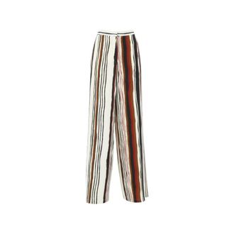 Max Mara Wide Trousers, female, Multicolor, Size: XS Wide Trousers