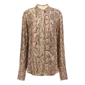 Dries Van Noten Shirts, female, Pink, XS, Celina Bis Shirt