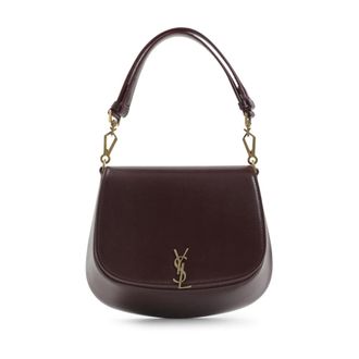 Saint Laurent Tassen, Dames, Bruin, ONE Size, Voltaire Handtas