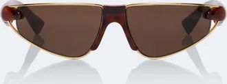 Bottega Veneta Prisma cat-eye sunglasses