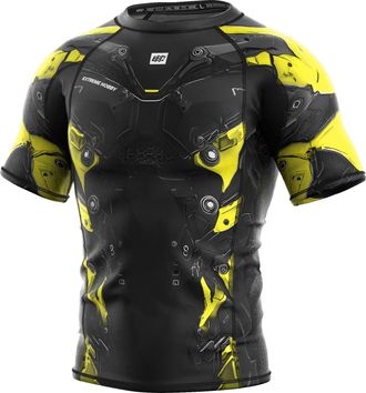 OEM Camiseta De Manga Corta Iron Force Para Hombre, Talla 2xl, Color Amarillo