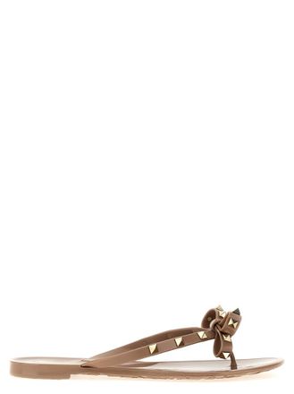Valentino Garavani Pink Rockstud Sandals