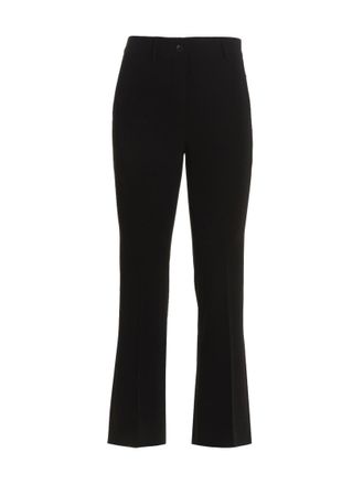 Alberto Biani Black Cady Trumpet Pants