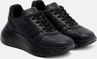 Hogan Sneakers H669 in pelle