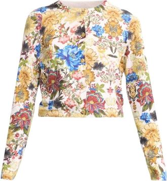 Alice & Olivia C&aacute;rdigan Carson Estampado - Knitwear - Mujer - Multicolor - S