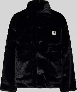 Carhartt Work in Progress Jacke aus Kunstfell Modell Olney in Black, Größe XS