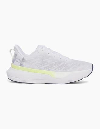 Under Armour Womens Infinite Pro Breeze Entry Road Running Shoes - White - Size: 6.5 40.5