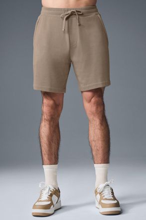 Alo | Chill Short in Gravel Beige, Size: Medium