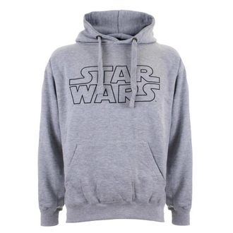 Star Wars Herenlogo Hoodie (Grijs)