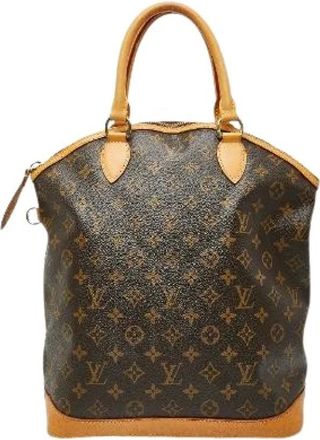 Louis Vuitton Pre-owned Handbags, female, Brown, Size: ONE SIZE Pre-owned Vintage Canvas Handbag
