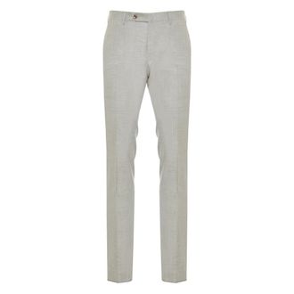 Pantaloni Torino Heren, Broeken, Grijs, Maat: XL Wol